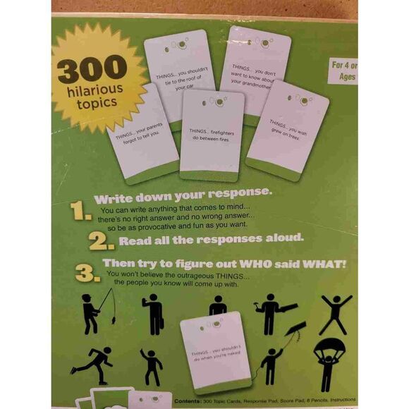 The Game of Things In Wooden Box- Discontinued by Manufacturer - Picture 7 of 8